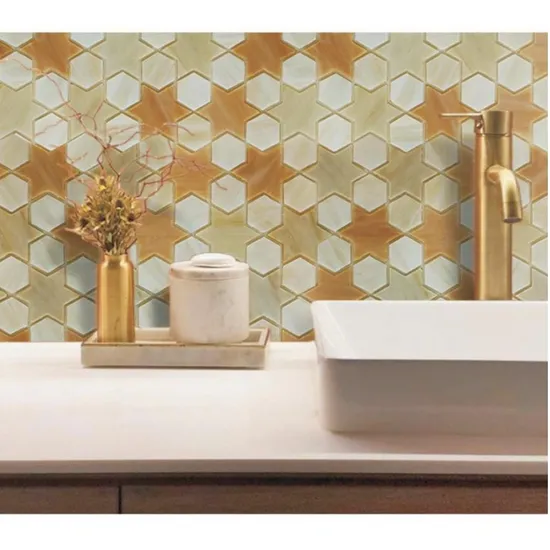 Autocollant mural de couleur mélangée pour chambre à coucher de cuisine