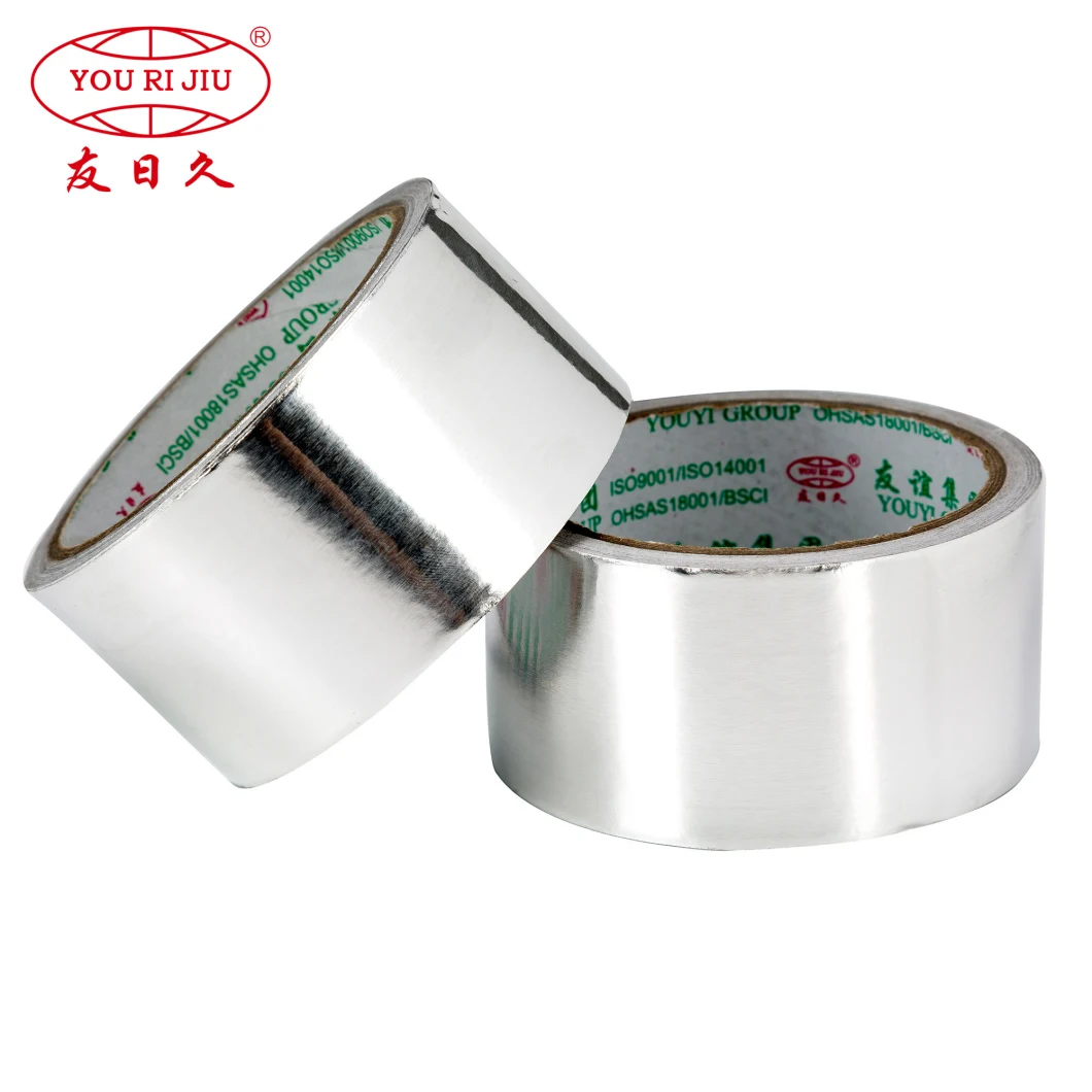 Sliver Aluminum Foil Tape Self Adhesive Aluminium Foil