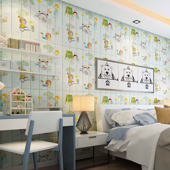 Autocollant mural décor auto-adhésif 3D 70*70 cm autocollant de peinture murale pour cuisine salle de bain