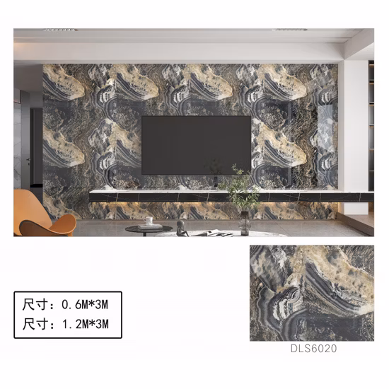 Prix ​​d'approvisionnement d'usine Décoration d'hôtel étanche PVC Vinyle Papier peint classique Autocollant adhésif pour chambre et salon