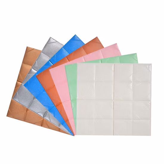 Papier peint imperméable de 8 mm Autocollant mural 3D en mousse PE auto-adhésive de 8 mm