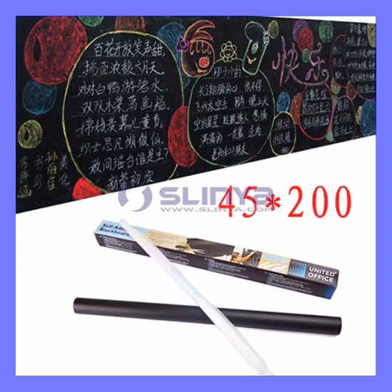 Amovible Peel and Stick Kids Chalkboard Wallpaper Sticker Blackboard Sticker